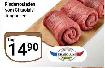 Rinderrouladen Vom Charolais-Jungbullen