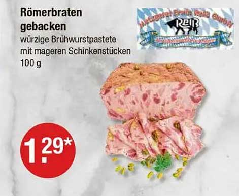 Römerbraten gebacken