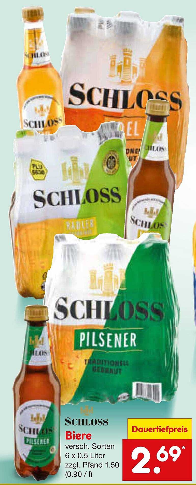 SCHLOSS Biere 6 x 0,5 Liter