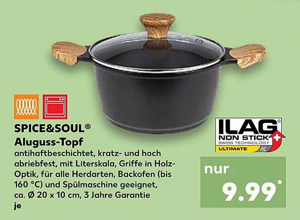 SPICE&Soul® Aluguss-Topf