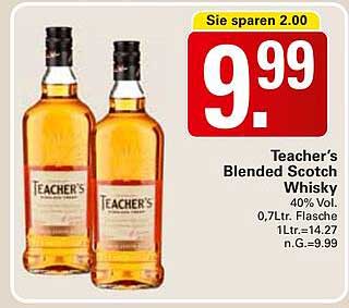 Teacher’s Blended Scotch Whisky