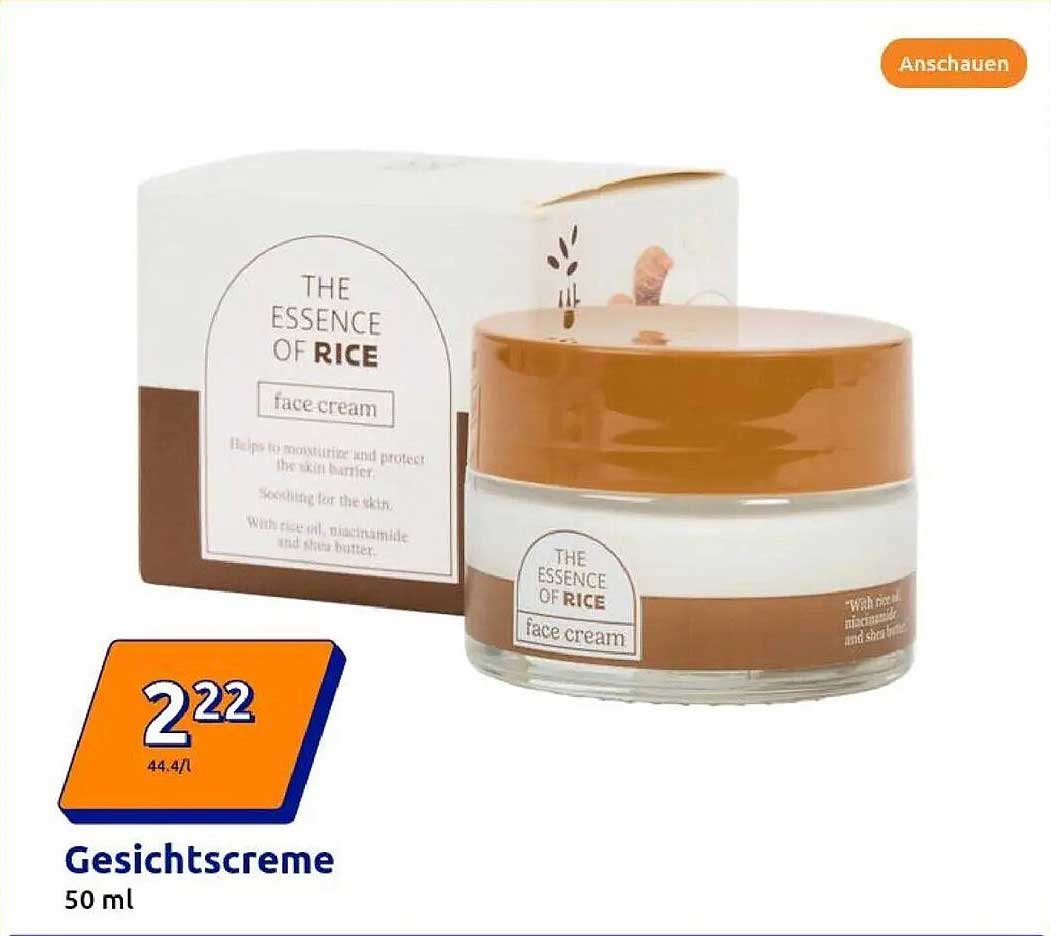 THE ESSENCE OF RICE Gesichtscreme 50 ml