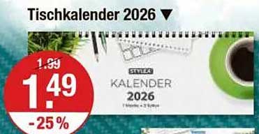 Tischkalender 2026