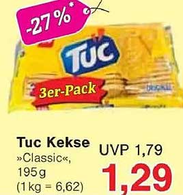 Tuc Kekse »Classic«, 3er-Pack