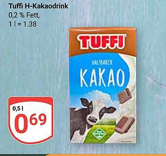 Tuffi H-Kakaodrink 0,2 % Fett