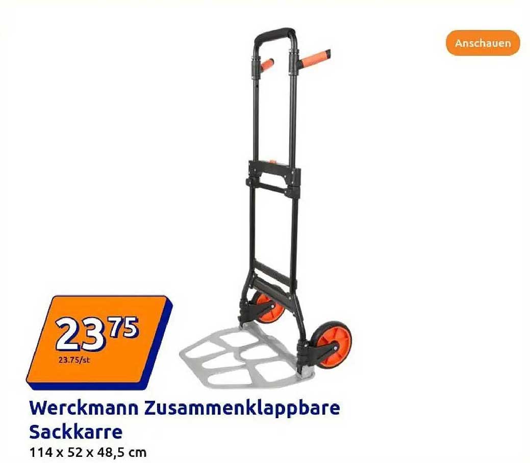 Werckmann Zusammenklappbare Sackkarre