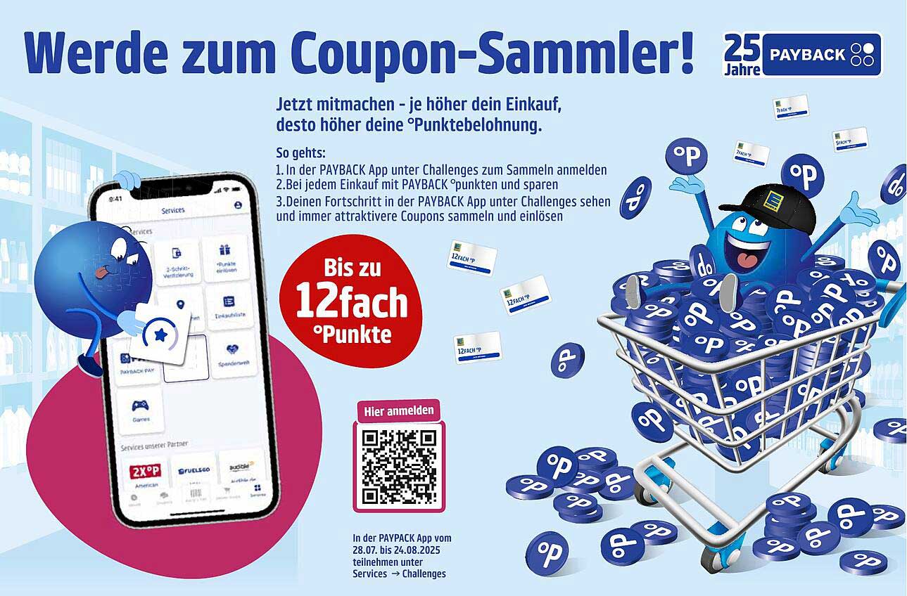 Werde zum Coupon-Sammler mit PAYBACK!
