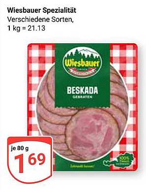 Wiesbauer Spezialität - Geröstete Schinkenvarianten
