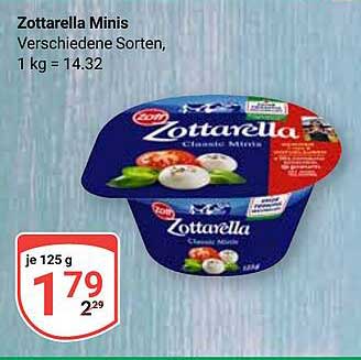 Zottarella Minis - Verschiedene Sorten