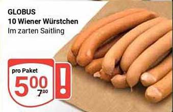 10 Wiener Würstchen Im zarten Saitling