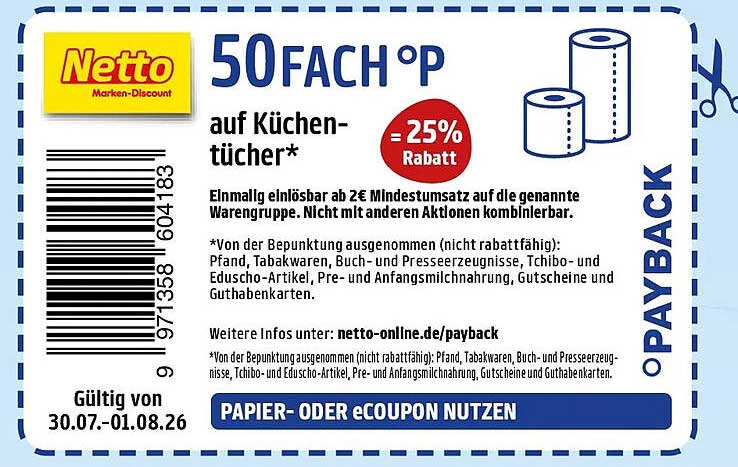 50FACH°P auf Küchentücher*