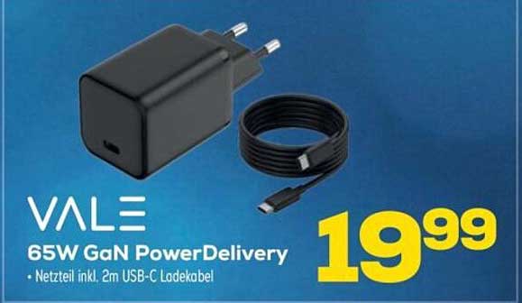 65W GaN PowerDelivery