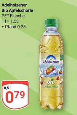 Adelholzener Bio Apfelschorle