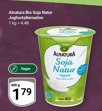 Alnatura Bio Soja Natur Joghurtalternative