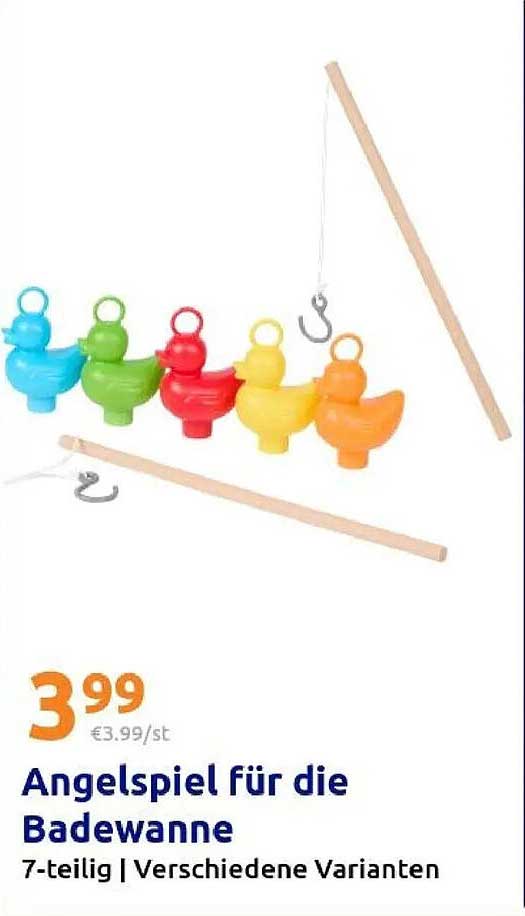 Angelspiel für die Badewanne