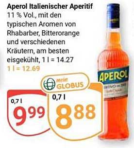 Aperol Italienischer Aperitif