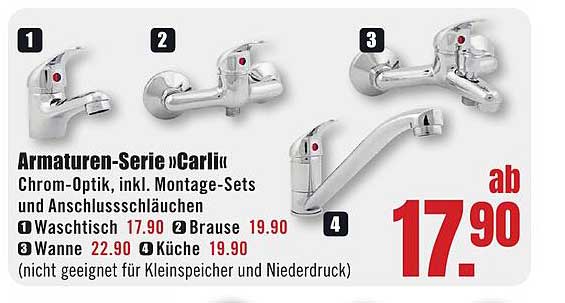 Armaturen-Serie »Carlin«