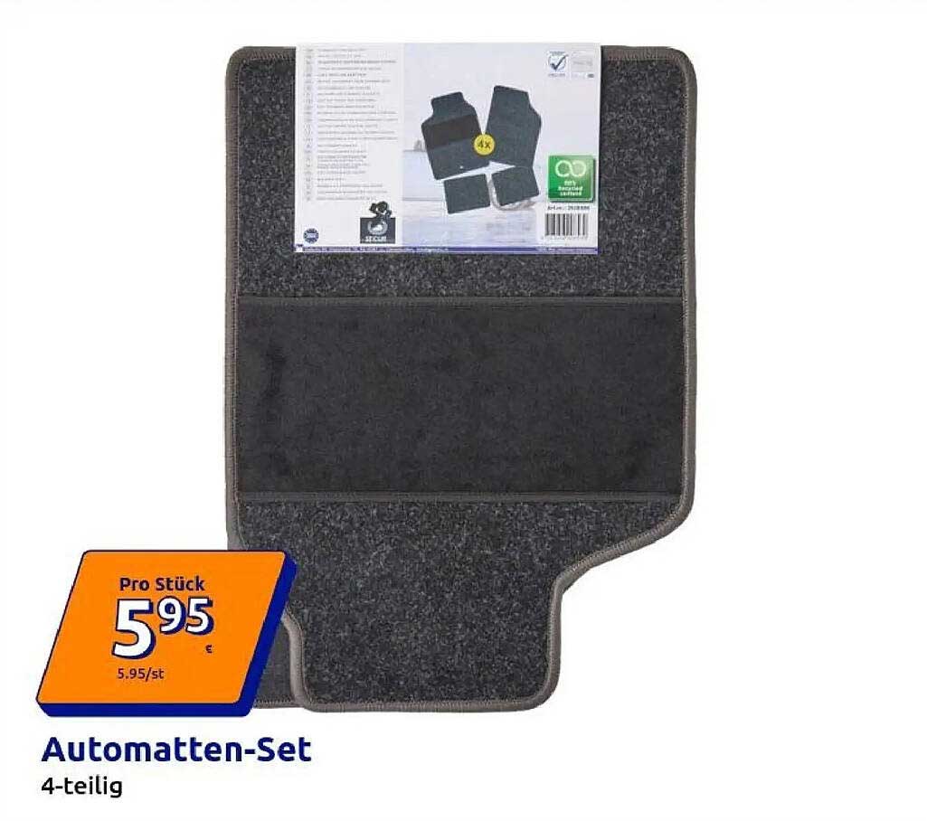 Automatten-Set 4-teilig