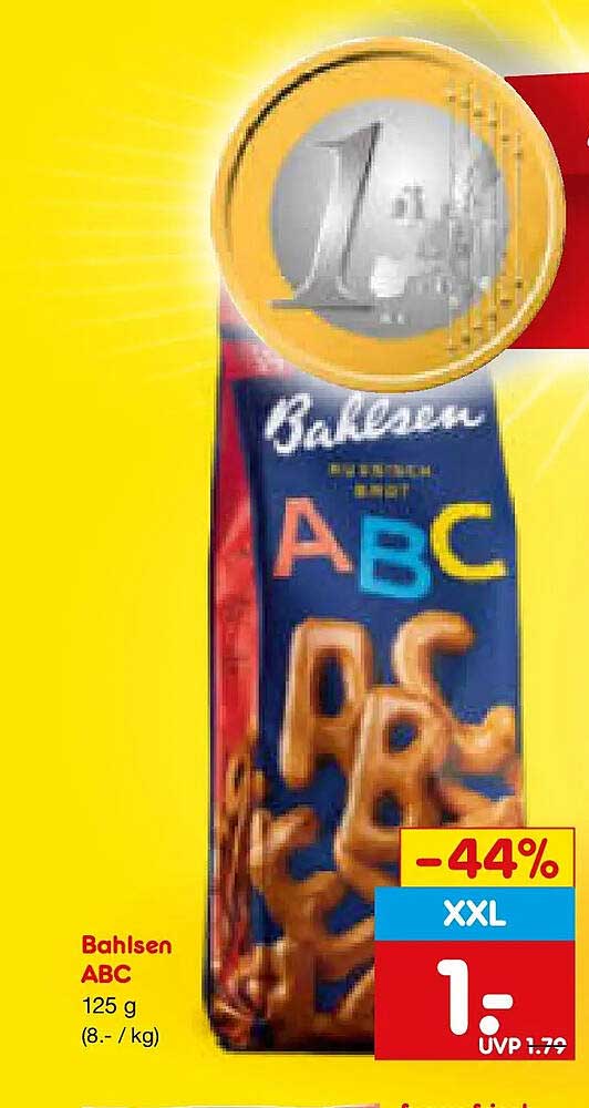 Bahlsen ABC 125 g