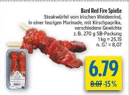 Bard Red Fire Spieße