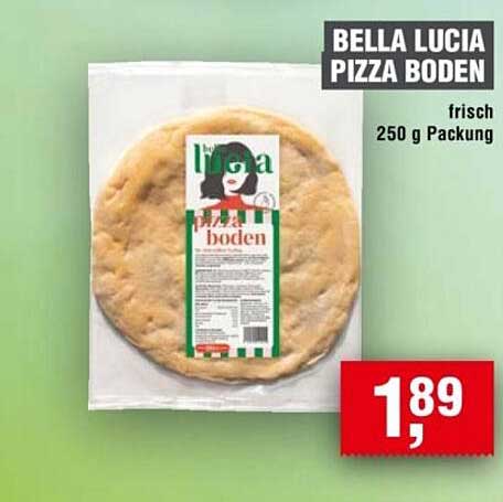 BELLA LUCIA PIZZA BODEN frisch 250 g Packung