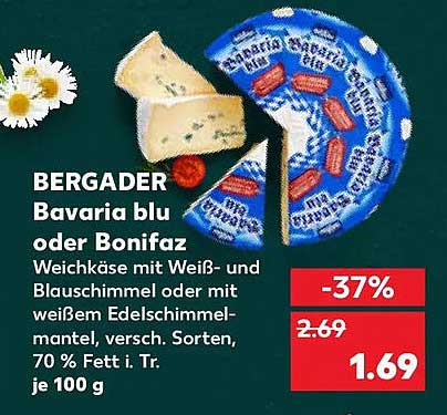 BERGADER Bavaria blu oder Bonifaz