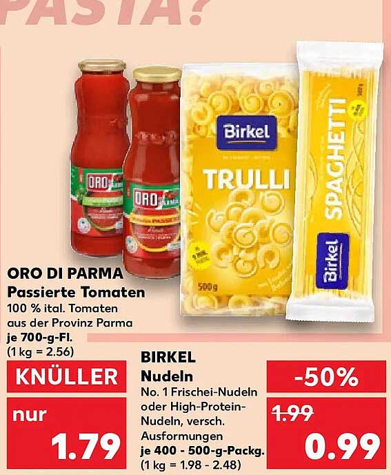 BIRKEL Nudeln