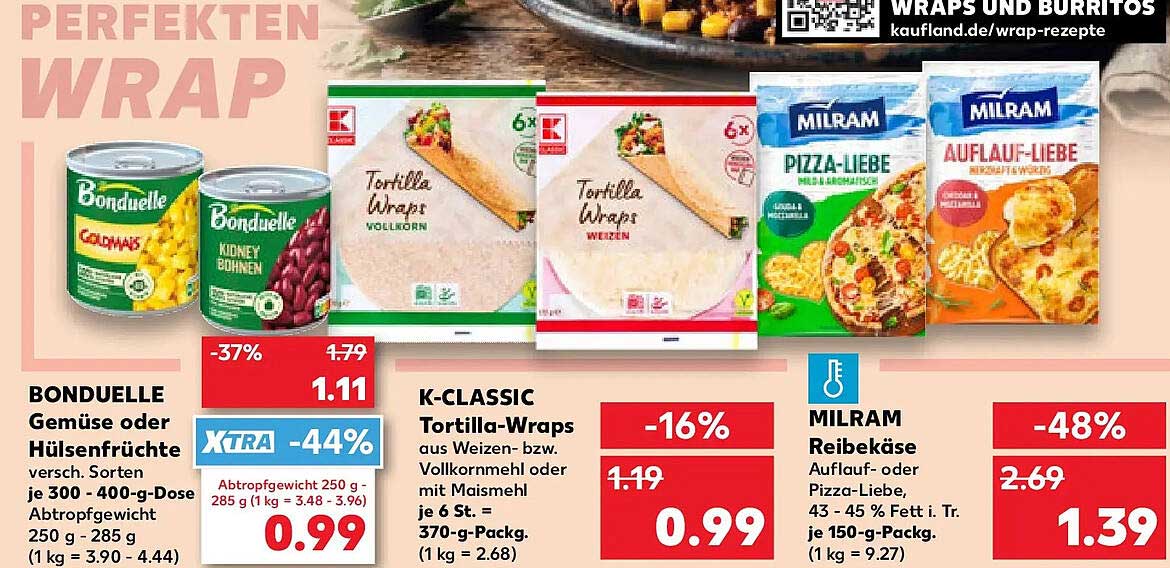 BONDUELLE Gemüse oder Hülsenfrüchte versch. Sorten je 300 - 400-g-Dose Abtropfgewicht 250 - 285 g (1 kg = 3.48 - 4.44)