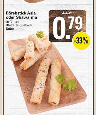 Börekstick Asia oder Shawarma