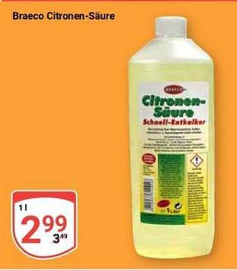 Braeco Citronen-Säure