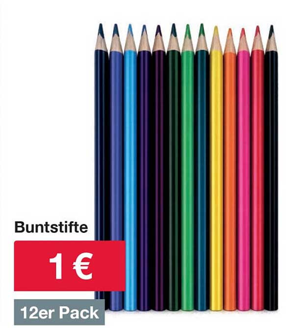 Buntstifte 12er Pack