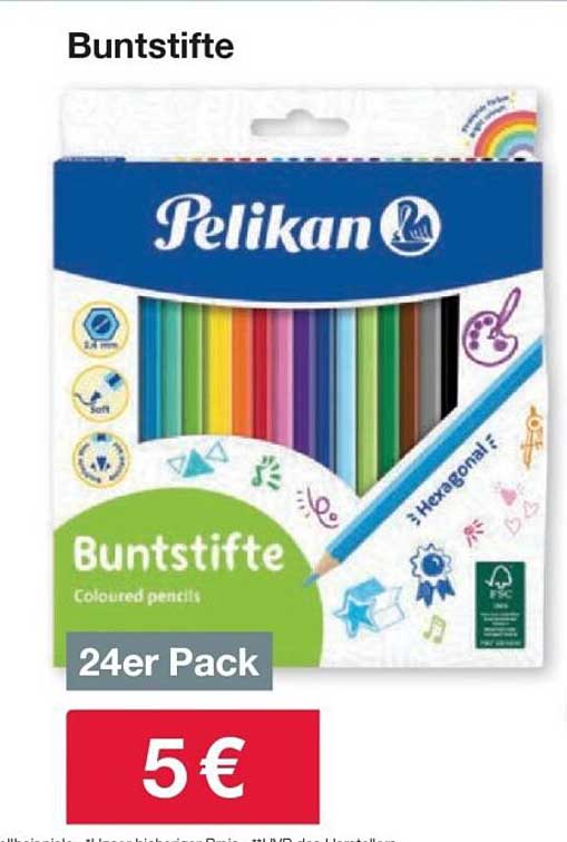 Buntstifte 24er Pack