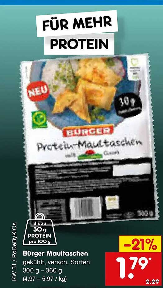 Bürger Maultaschen