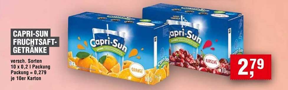 CAPRI-SUN FRUCHTSAFT-GETRÄNKE