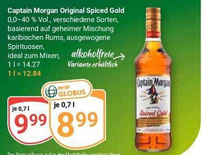 Captain Morgan Original Spiced Gold
