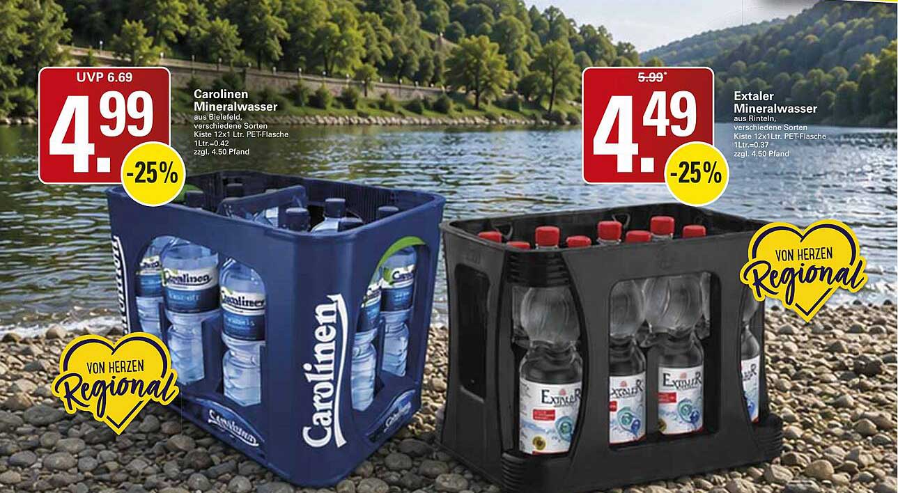 Carolinens Mineralwasser