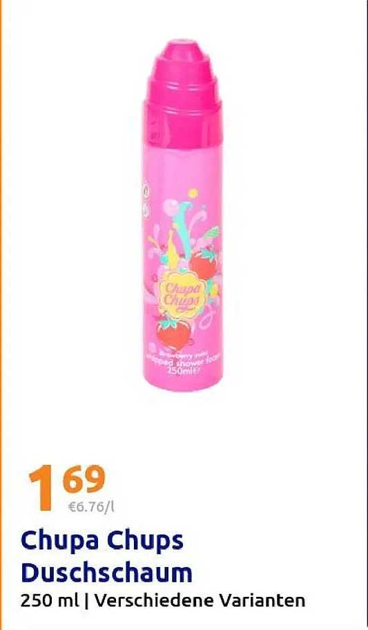Chupa Chups Duschschaum 250 ml | Verschiedene Varianten