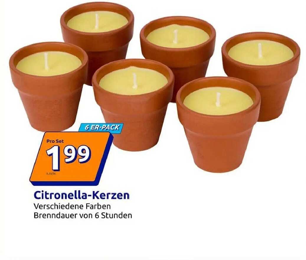 Citronella-Kerzen