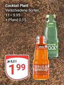 Cocktail Plant Verschiedene Sorten, 1 l = 9.95 + Pfand 0.15