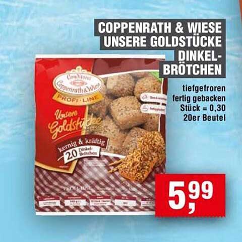 COPPENRATH & WIESE UNSERE GOLDSTÜCKE DINKEL-BRÖTCHEN
