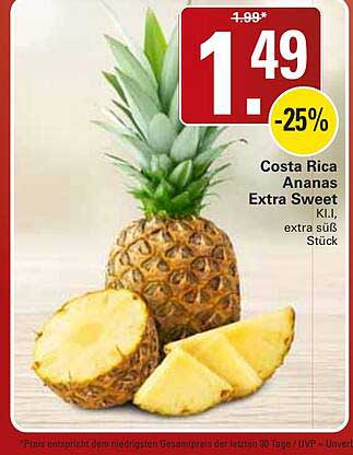 Costa Rica Ananas Extra Sweet