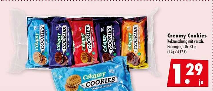 Creamy Cookies