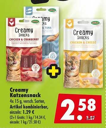 Creamy Katzensnack