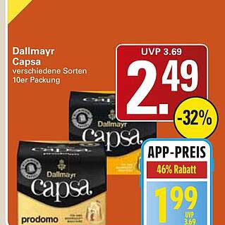 Dallmayr Capsa verschiedene Sorten 10er Packung