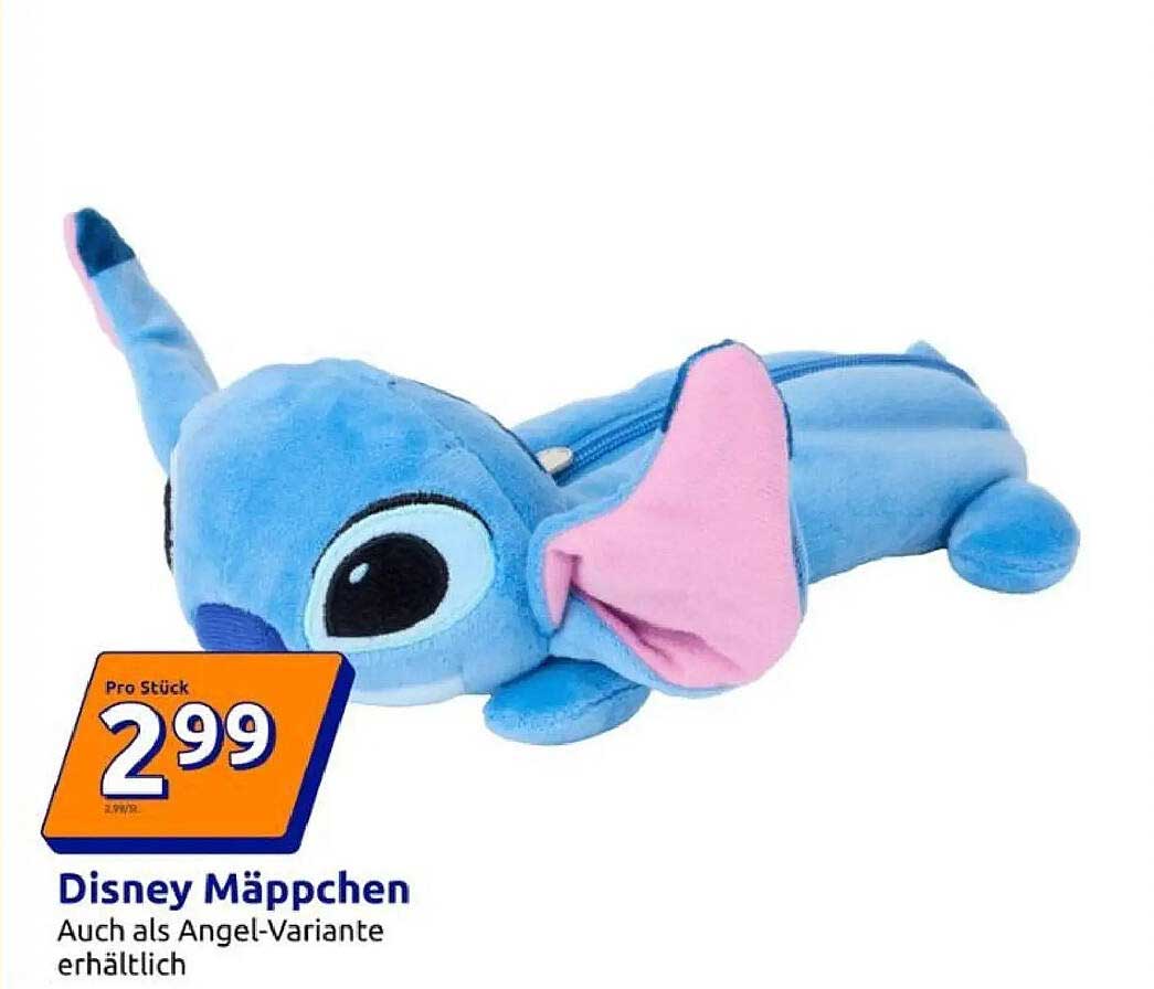 Disney Mäppchen Auch als Angel-Variante erhältlich