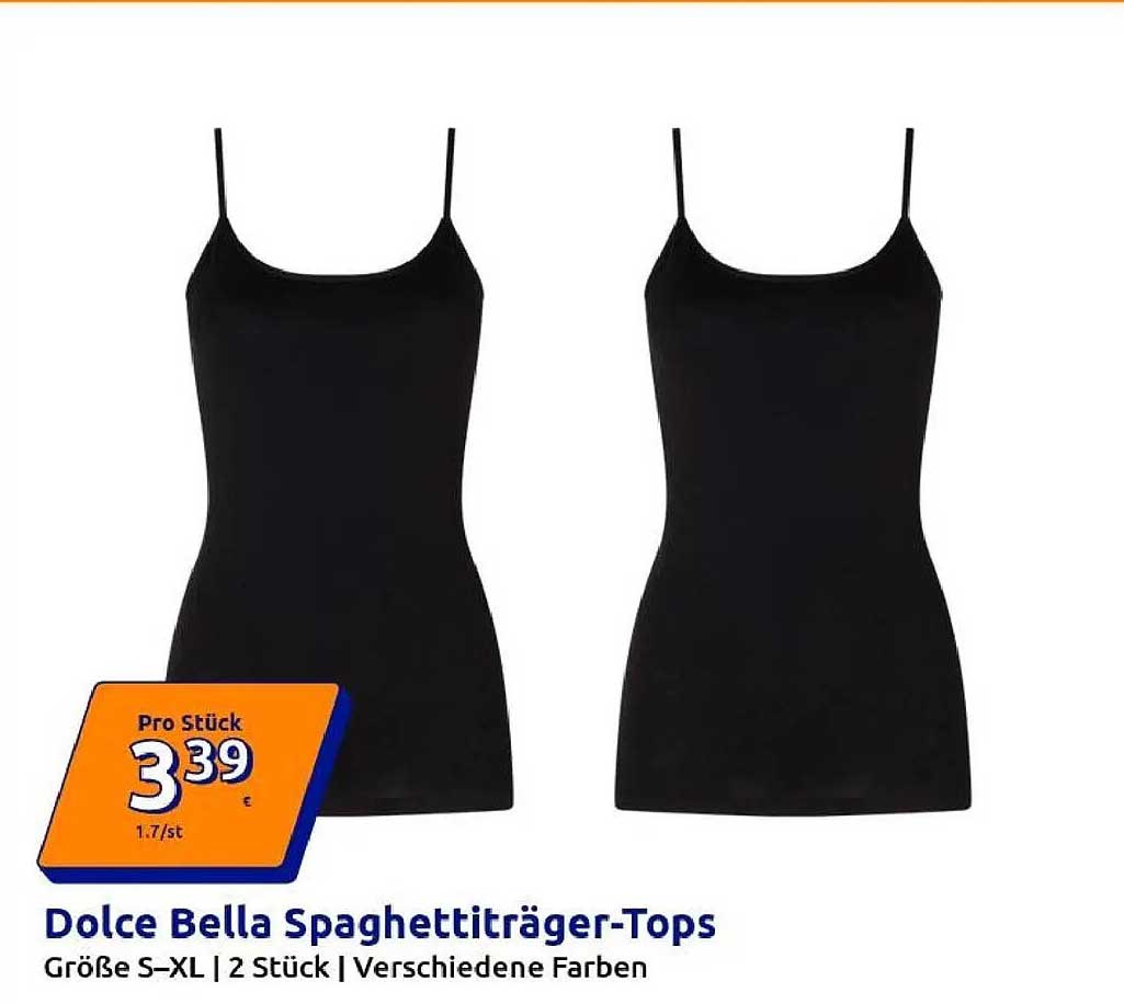 Dolce Bella Spaghettiträger-Tops