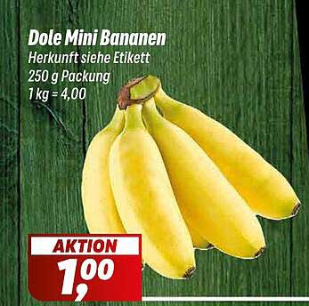 Dole Mini Bananen