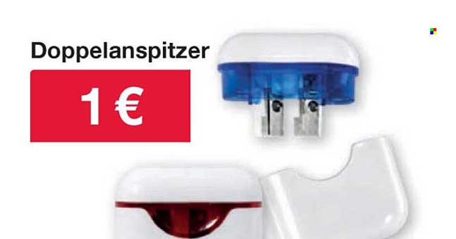 Doppelanspitzer