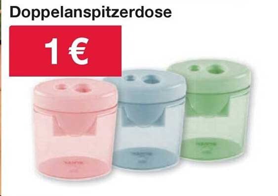 Doppelanspitzerdose