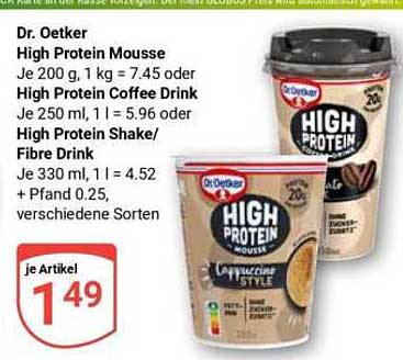 Dr. Oetker High Protein Mousse
